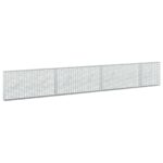 vidaXL Gabion s drôtom 3,5 mm a sieťou 5x2,5 cm 350x10x50 cm – Obrázok 2