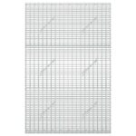 vidaXL Gabion s drôtom 3,5 mm a sieťou 5x2,5 cm 100x10x150 cm – Obrázok 3