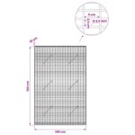 vidaXL Gabion s drôtom 3,5 mm a sieťou 5x2,5 cm 100x10x150 cm – Obrázok 6