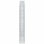 vidaXL Gabion s drôtom 3,5 mm a sieťou 5x2,5 cm 200x20x150 cm – Obrázok 4