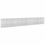 vidaXL Gabion s drôtom 3,5 mm a sieťou 5x2,5 cm 1000x20x150 cm – Obrázok 2