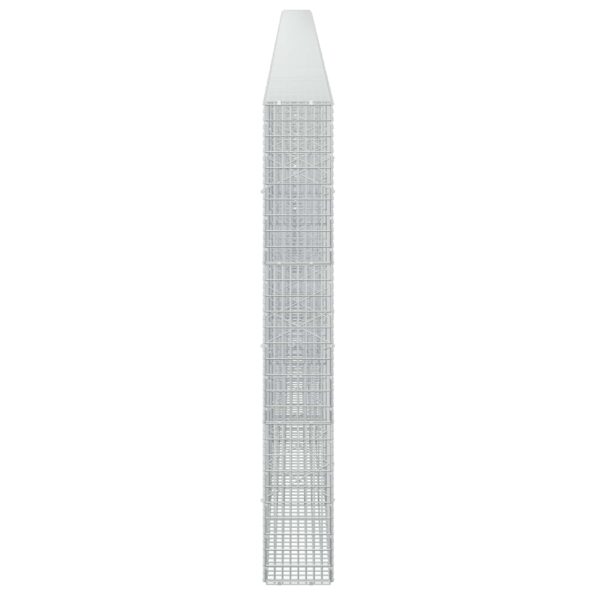 vidaXL Gabion s drôtom 3,5 mm a sieťou 5x2,5 cm 1000x20x150 cm – Obrázok 4