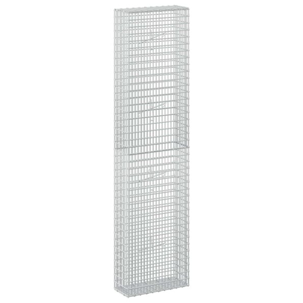 vidaXL Gabion s drôtom 3,5 mm a sieťou 5x2,5 cm 50x20x200 cm – Obrázok 2