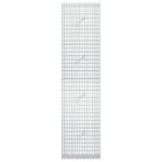 vidaXL Gabion s drôtom 3,5 mm a sieťou 5x2,5 cm 50x20x200 cm – Obrázok 3