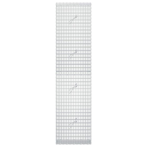 vidaXL Gabion s drôtom 3,5 mm a sieťou 5x2,5 cm 50x20x200 cm – Obrázok 3