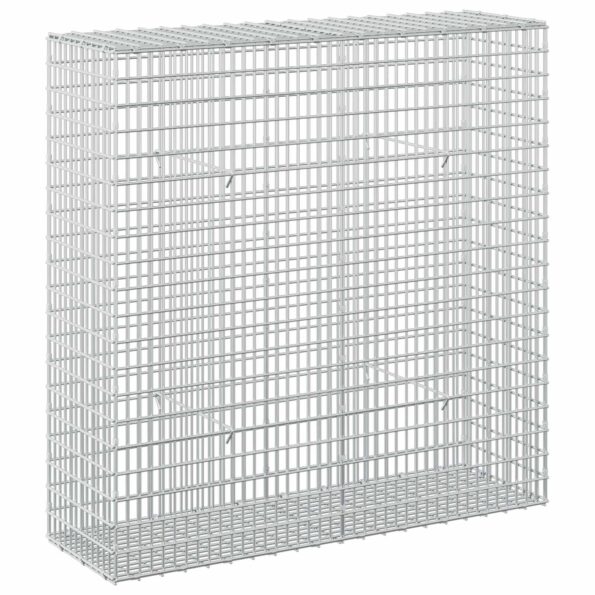 vidaXL Gabion s drôtom 3,5 mm a sieťou 5x2,5 cm 100x30x100 cm – Obrázok 2