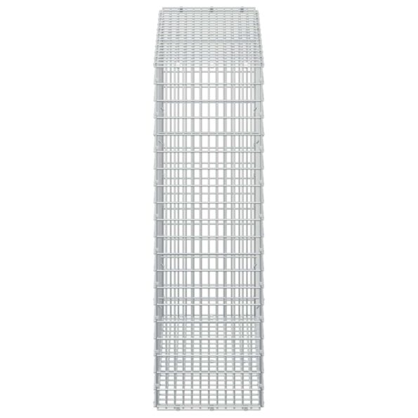vidaXL Gabion s drôtom 3,5 mm a sieťou 5x2,5 cm 100x30x100 cm – Obrázok 4
