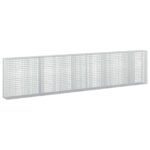 vidaXL Gabion s drôtom 3,5 mm a sieťou 5x2,5 cm 450x30x100 cm – Obrázok 2