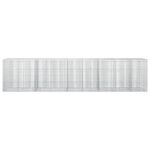 vidaXL Gabion s drôtom 3,5 mm a sieťou 5x2,5 cm 450x30x100 cm – Obrázok 3