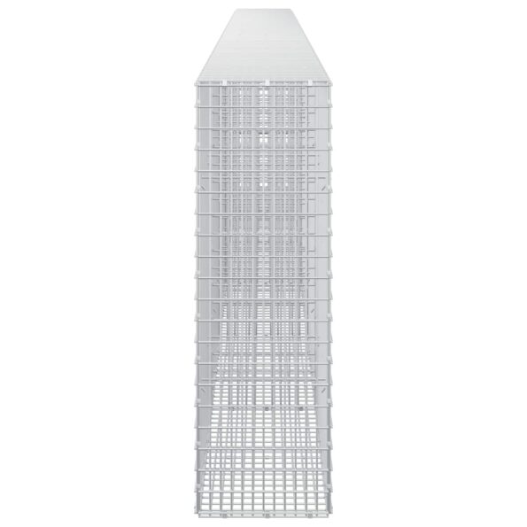 vidaXL Gabion s drôtom 3,5 mm a sieťou 5x2,5 cm 600x30x100 cm – Obrázok 4