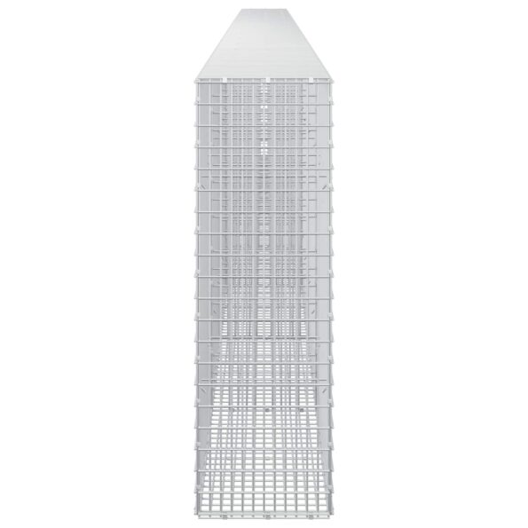 vidaXL Gabion s drôtom 3,5 mm a sieťou 5x2,5 cm 800x30x100 cm – Obrázok 4