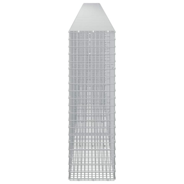 vidaXL Gabion s drôtom 3,5 mm a sieťou 5x2,5 cm 850x30x100 cm – Obrázok 4