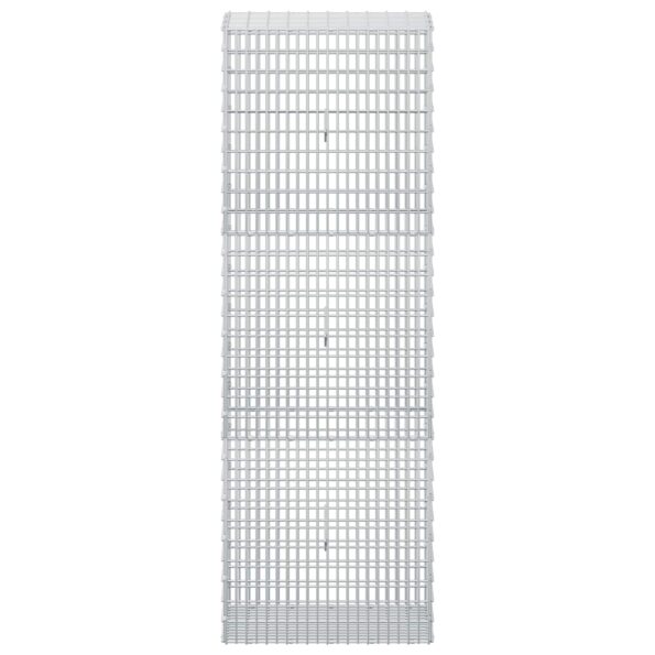 vidaXL Gabion s drôtom 3,5 mm a sieťou 5x2,5 cm 50x30x150 cm – Obrázok 3