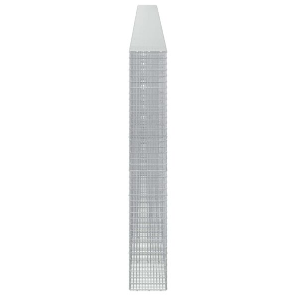 vidaXL Gabion s drôtom 3,5 mm a sieťou 5x2,5 cm 1050x30x200 cm – Obrázok 4