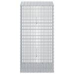 vidaXL Gabion s drôtom 3,5 mm a sieťou 5x2,5 cm 50x50x100 cm – Obrázok 3