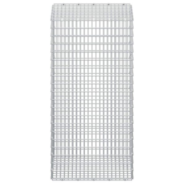 vidaXL Gabion s drôtom 3,5 mm a sieťou 5x2,5 cm 50x50x100 cm – Obrázok 4