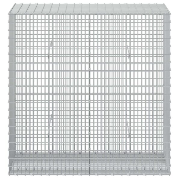 vidaXL Gabion s drôtom 3,5 mm a sieťou 5x2,5 cm 100x50x100 cm – Obrázok 3