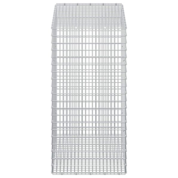 vidaXL Gabion s drôtom 3,5 mm a sieťou 5x2,5 cm 100x50x100 cm – Obrázok 4