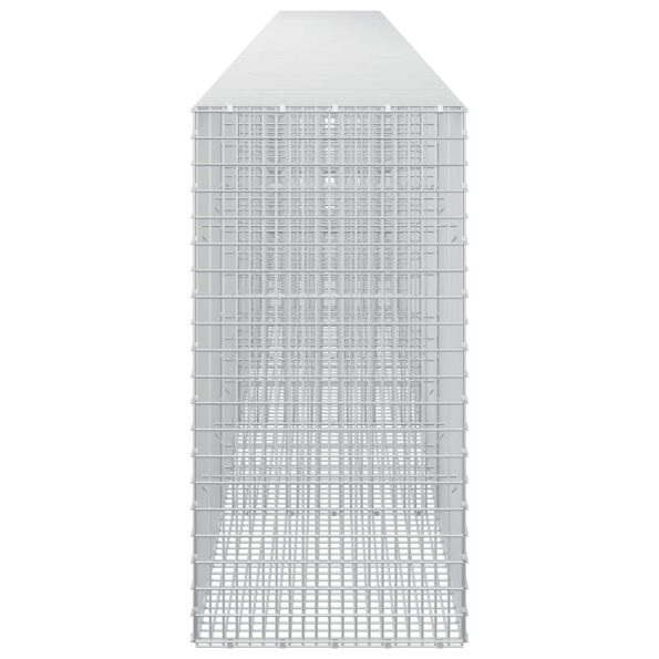 vidaXL Gabion s drôtom 3,5 mm a sieťou 5x2,5 cm 700x50x100 cm – Obrázok 4