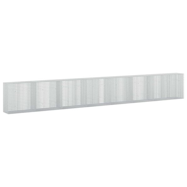 vidaXL Gabion s drôtom 3,5 mm a sieťou 5x2,5 cm 750x50x100 cm – Obrázok 2
