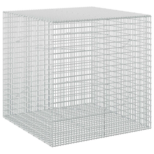 vidaXL Gabion s drôtom 3,5 mm a sieťou 5x2,5 cm 100x100x100 cm – Obrázok 2