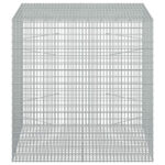 vidaXL Gabion s drôtom 3,5 mm a sieťou 5x2,5 cm 100x100x100 cm – Obrázok 3