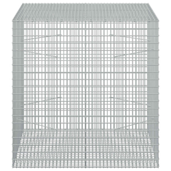 vidaXL Gabion s drôtom 3,5 mm a sieťou 5x2,5 cm 100x100x100 cm – Obrázok 3