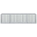 vidaXL Gabion s drôtom 3,5 mm a sieťou 5x2,5 cm 400x100x100 cm – Obrázok 3