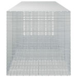 vidaXL Gabion s drôtom 3,5 mm a sieťou 5x2,5 cm 400x100x100 cm – Obrázok 4