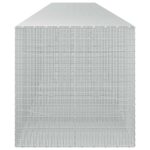 vidaXL Gabion s drôtom 3,5 mm a sieťou 5x2,5 cm 950x100x100 cm – Obrázok 4