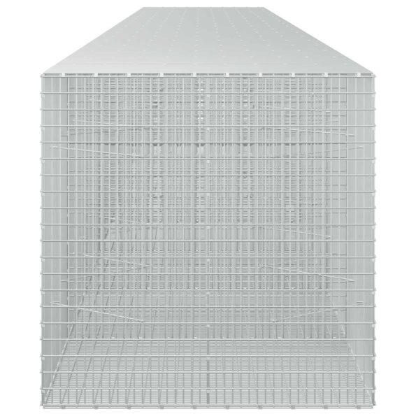 vidaXL Gabion s drôtom 3,5 mm a sieťou 5x2,5 cm 950x100x100 cm – Obrázok 4