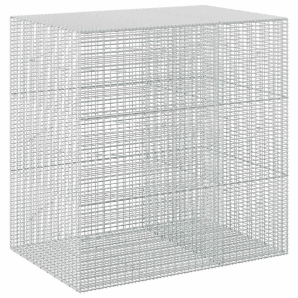 vidaXL Gabion s drôtom 3,5 mm a sieťou 5x2,5 cm 150x100x150 cm – Obrázok 2