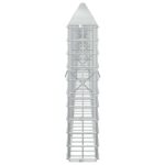vidaXL Gabión s drôtom 3,5 mm a sieťou 5x5 cm 950x10x50 cm – Obrázok 4