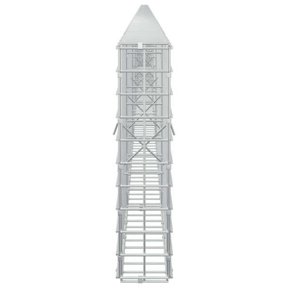 vidaXL Gabión s drôtom 3,5 mm a sieťou 5x5 cm 950x10x50 cm – Obrázok 4
