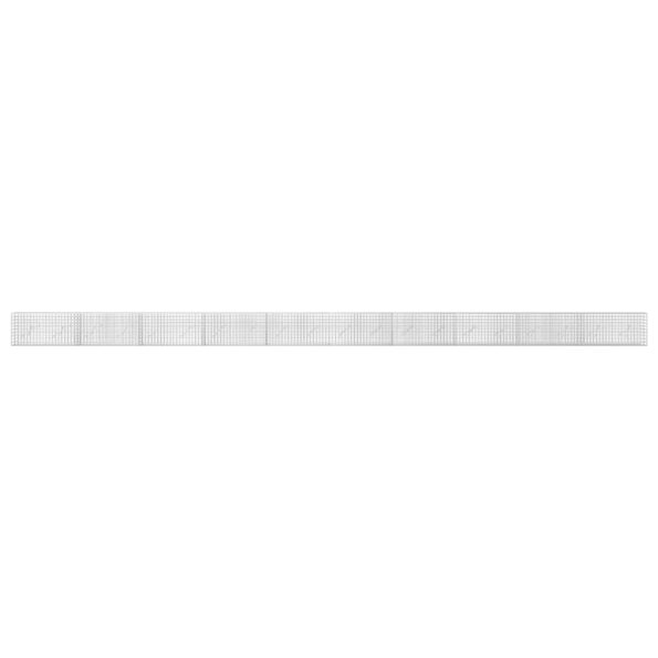vidaXL Gabión s drôtom 3,5 mm a sieťou 5x5 cm 1000x10x50 cm – Obrázok 3