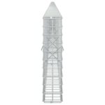 vidaXL Gabión s drôtom 3,5 mm a sieťou 5x5 cm 1000x10x50 cm – Obrázok 4