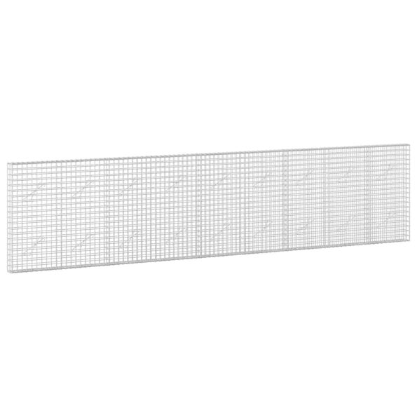 vidaXL Gabión s drôtom 3,5 mm a sieťou 5x5 cm 450x10x100 cm – Obrázok 2