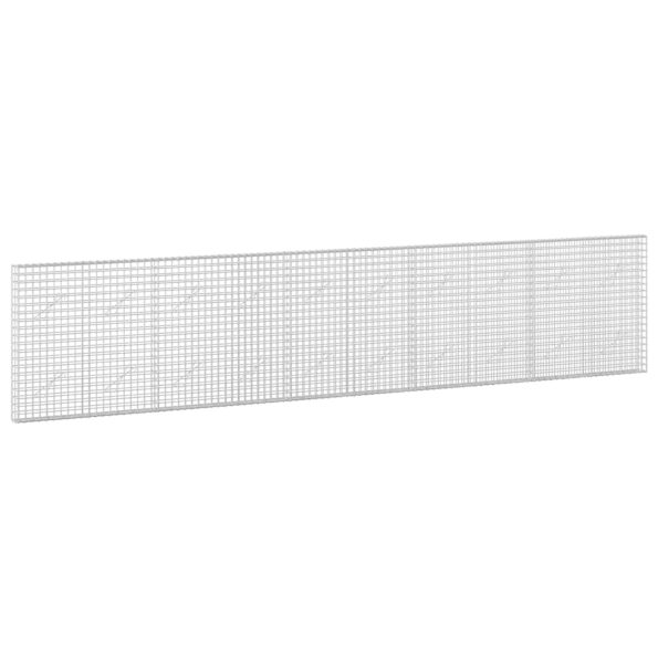 vidaXL Gabión s drôtom 3,5 mm a sieťou 5x5 cm 500x10x100 cm – Obrázok 2