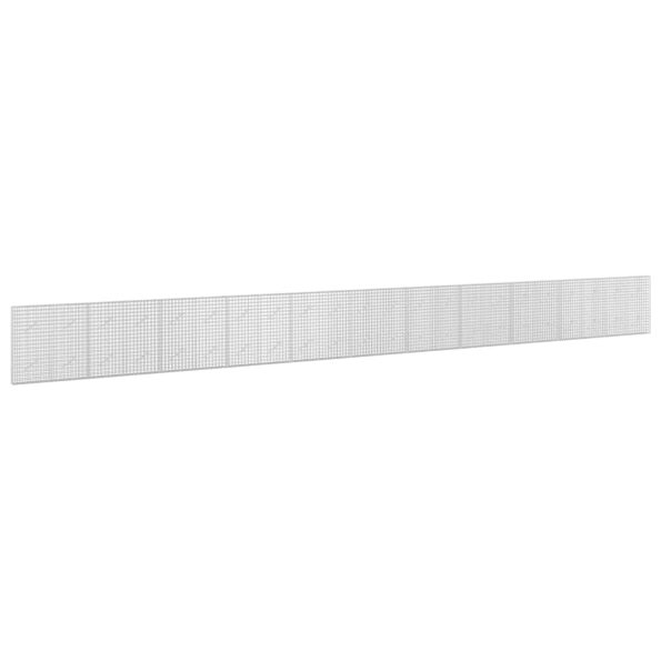 vidaXL Gabión s drôtom 3,5 mm a sieťou 5x5 cm 1100x10x100 cm – Obrázok 2