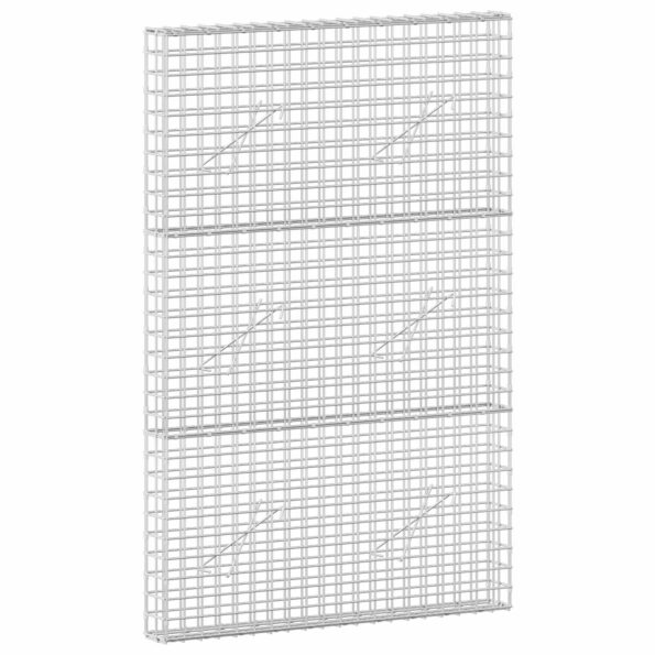 vidaXL Gabión s drôtom 3,5 mm a sieťou 5x5 cm 100x10x150 cm – Obrázok 2