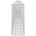 vidaXL Gabión s drôtom 3,5 mm a sieťou 5x5 cm 500x20x50 cm – Obrázok 4