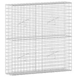 vidaXL Gabión s drôtom 3,5 mm a sieťou 5x5 cm 100x20x100 cm – Obrázok 2