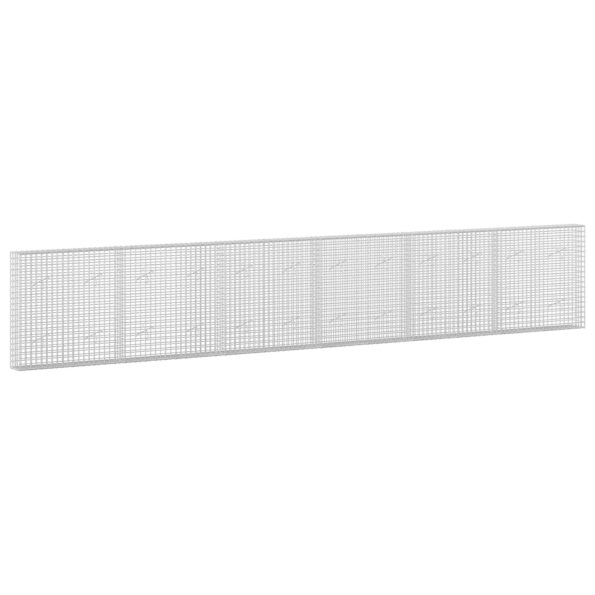 vidaXL Gabión s drôtom 3,5 mm a sieťou 5x5 cm 600x20x100 cm – Obrázok 2