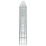vidaXL Gabión s drôtom 3,5 mm a sieťou 5x5 cm 650x20x100 cm – Obrázok 4
