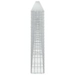 vidaXL Gabión s drôtom 3,5 mm a sieťou 5x5 cm 800x20x100 cm – Obrázok 4