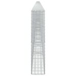 vidaXL Gabión s drôtom 3,5 mm a sieťou 5x5 cm 1000x20x100 cm – Obrázok 4