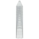 vidaXL Gabión s drôtom 3,5 mm a sieťou 5x5 cm 1100x20x100 cm – Obrázok 4