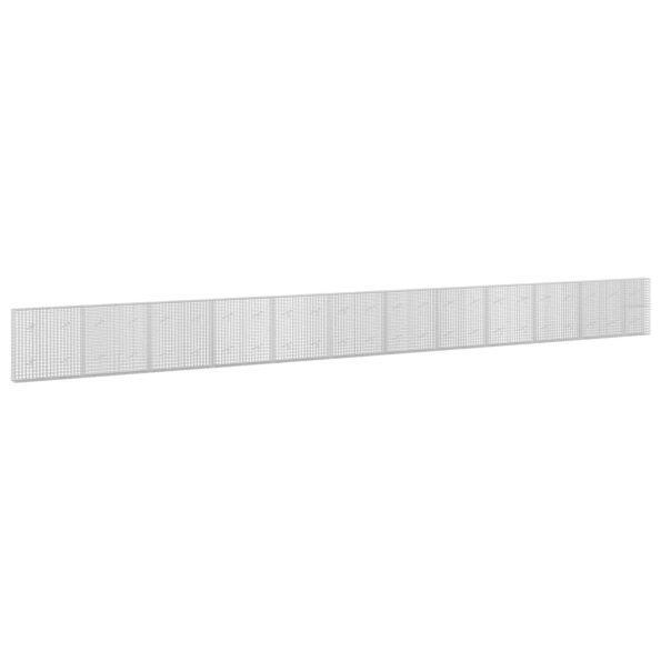 vidaXL Gabión s drôtom 3,5 mm a sieťou 5x5 cm 1150x20x100 cm – Obrázok 2