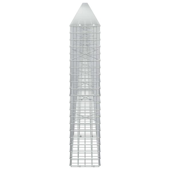 vidaXL Gabión s drôtom 3,5 mm a sieťou 5x5 cm 1150x20x100 cm – Obrázok 4