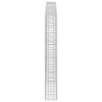 vidaXL Gabión s drôtom 3,5 mm a sieťou 5x5 cm 200x20x150 cm – Obrázok 4
